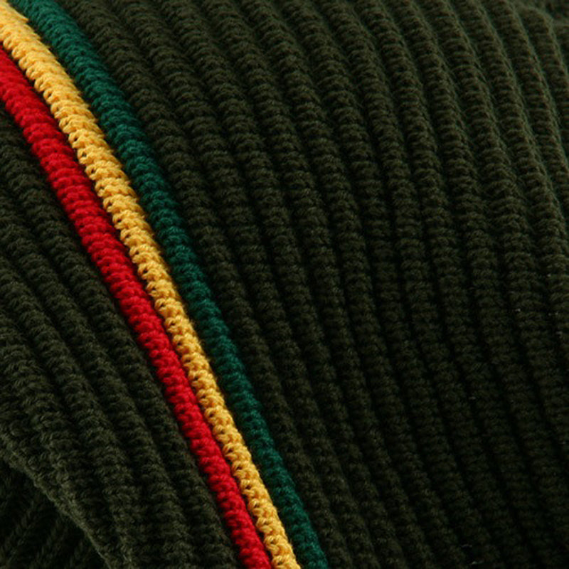 New Rasta Deep Crown Beanie