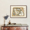 Vintage Arabia Map 1513
