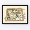 Vintage Arabia Map 1513