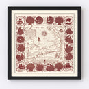 Vintage Pictorial Map of Cape Cod 1948
