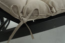 2PCS Set Outdoor Lounge Chair Cushion Replacement - Khaki by HouseOfZazla