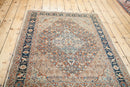 4x6 Fine Antique Tabriz Area Rug