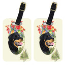 Rottweiler Luggage Tag