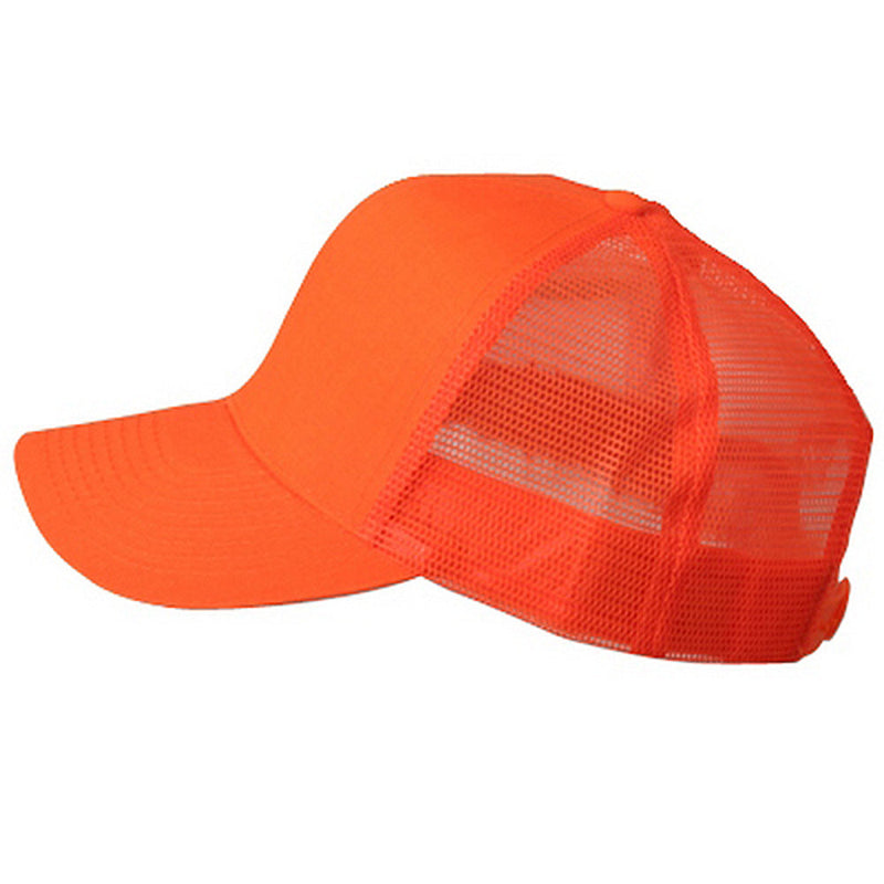 High Visibility 6 Panel Mesh Cap