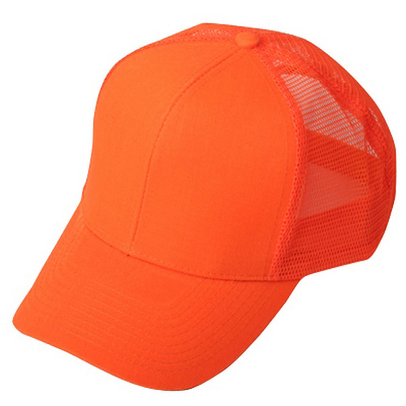 High Visibility 6 Panel Mesh Cap