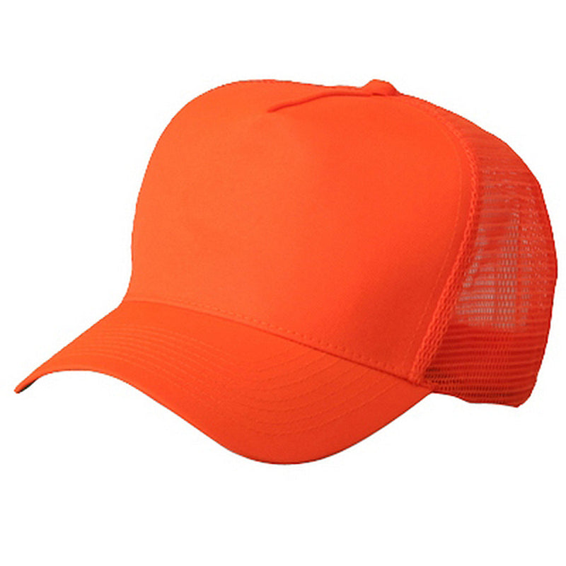 High Visibility 6 Panel Mesh Cap