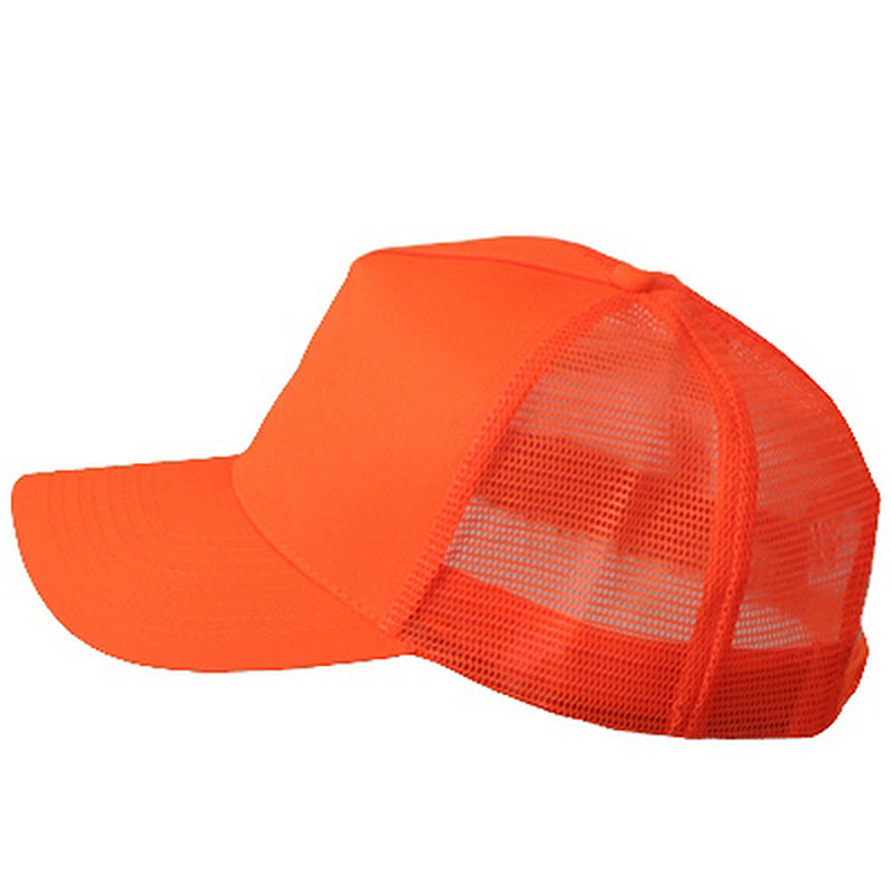 High Visibility 6 Panel Mesh Cap