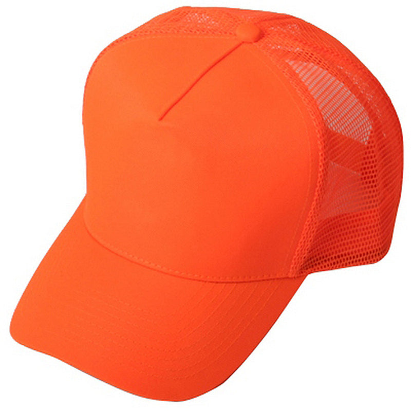 High Visibility 6 Panel Mesh Cap