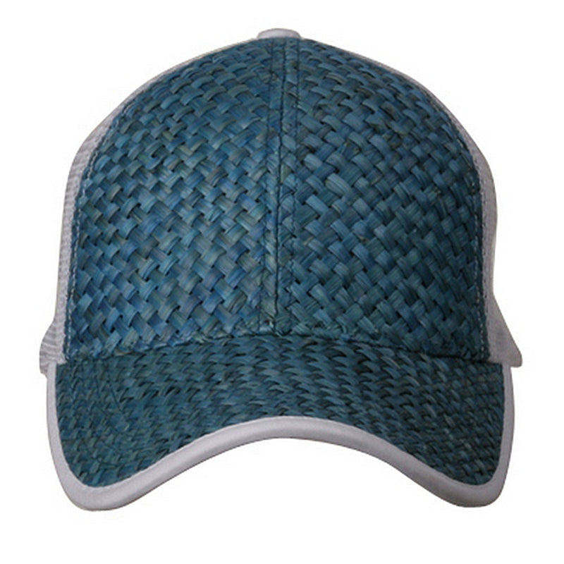 Straw Trucker Cap
