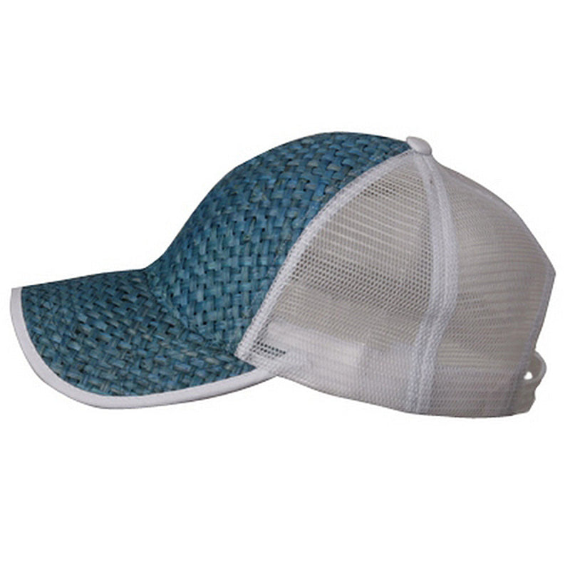 Straw Trucker Cap
