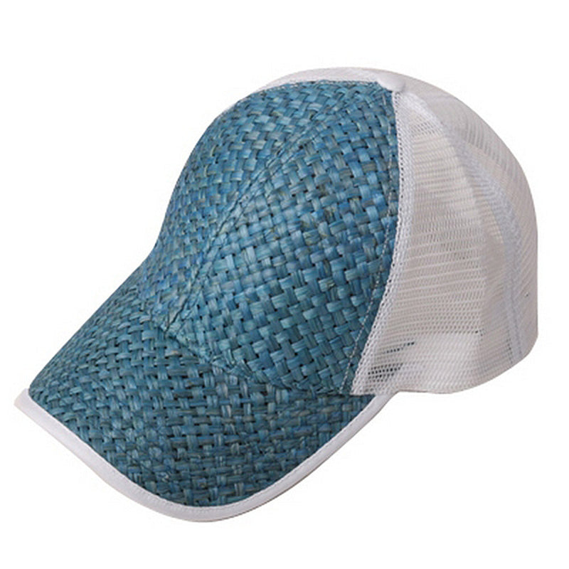 Straw Trucker Cap