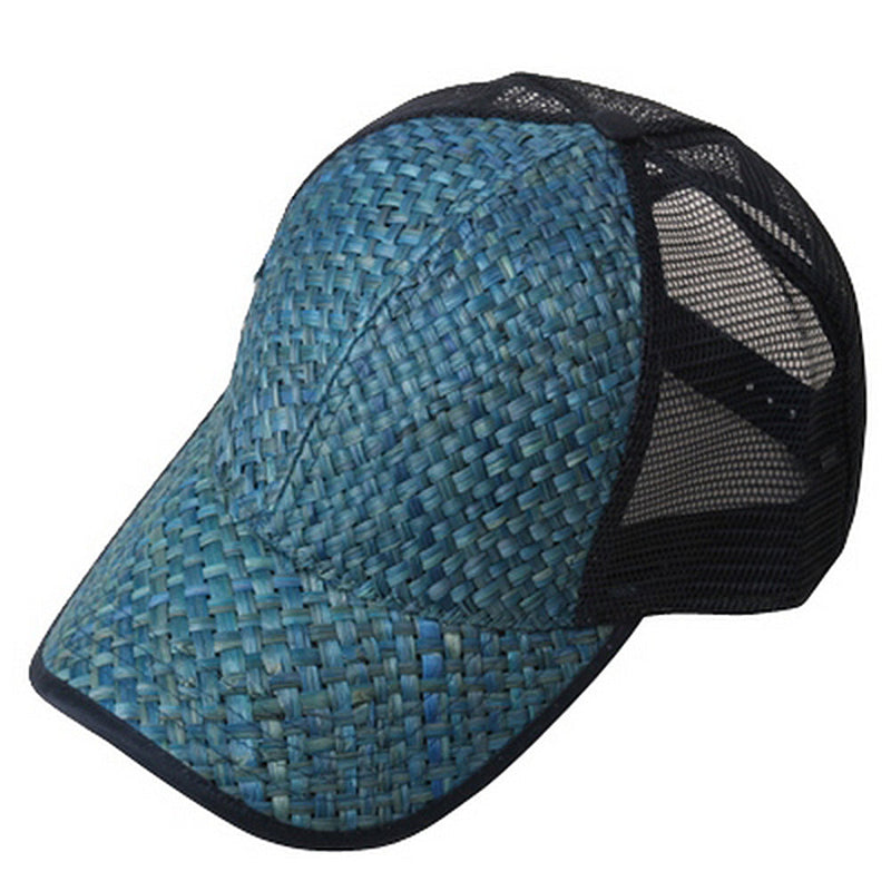 Straw Trucker Cap