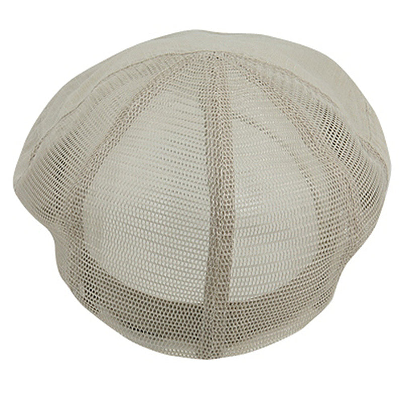 Washed Cotton Slub Twill Mesh Ivy Cap