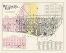 Vintage Map of Atlantic City, New Jersey 1895