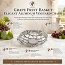 Grape Fruit Basket by Arthur Court Designs