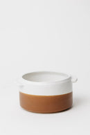 Waylon Soup Bowl - Brown/White - Set of 4