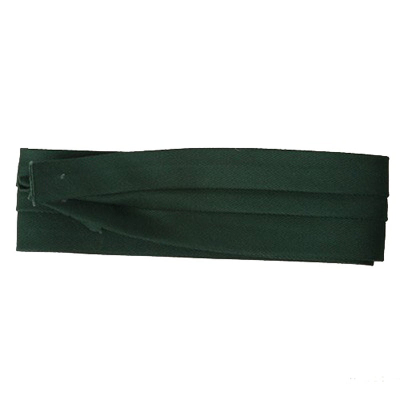Pleated Cotton Twill Hat Band
