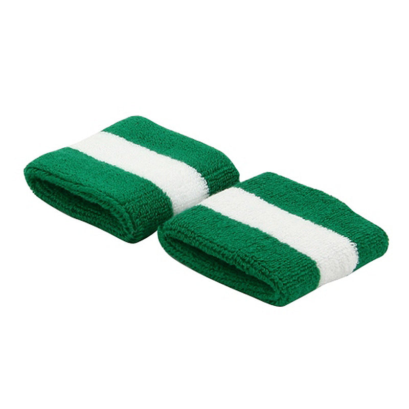 Terry Stripe Wristband Pair