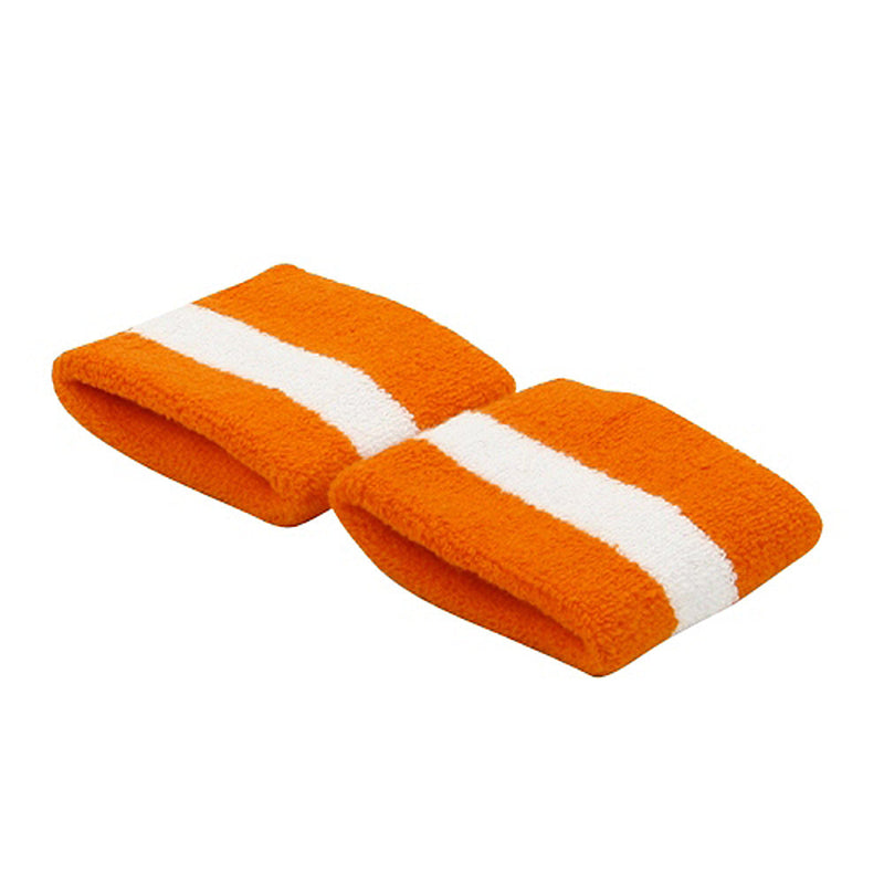 Terry Stripe Wristband Pair