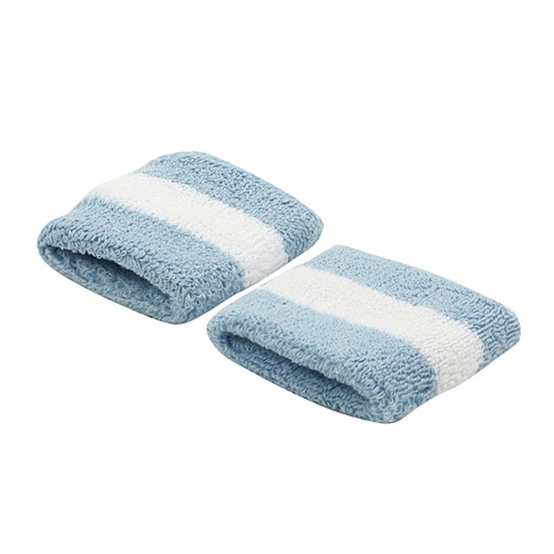 Terry Stripe Wristband Pair