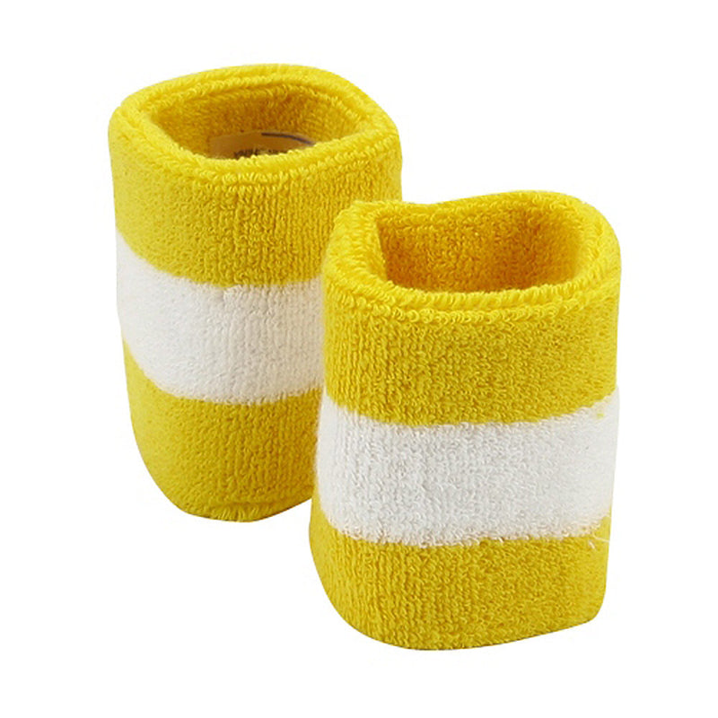 Terry Stripe Wristband Pair