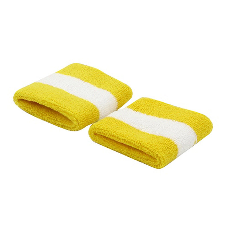 Terry Stripe Wristband Pair