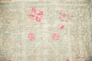 2.5x6 Vintage Distressed Oushak Rug Runner