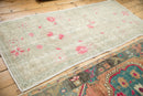 2.5x6 Vintage Distressed Oushak Rug Runner