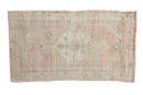 2.5x4.5 Vintage Distressed Oushak Rug