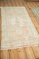 2.5x4.5 Vintage Distressed Oushak Rug
