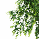 Lush Green Eucalyptus Garland Artificial Hanging Bush 7.1×30.5in – NFPA701 Fire Rated – UV Resistant