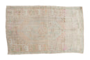 3x4.5 Vintage Distressed Oushak Rug