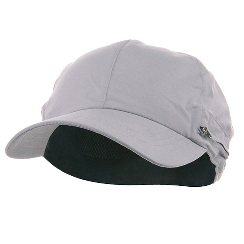 Zippered Flap Caps