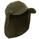 Zippered Flap Caps