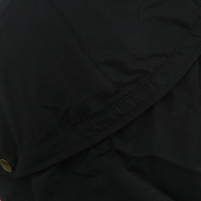 Zippered Flap Caps