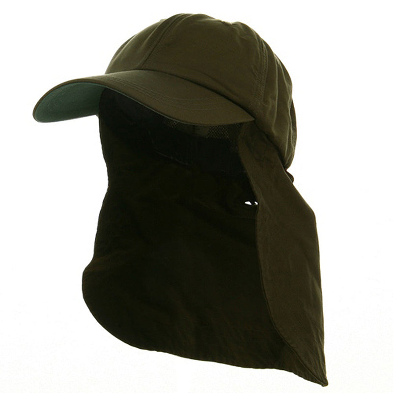 UV 45+ Zipper Flap Hats
