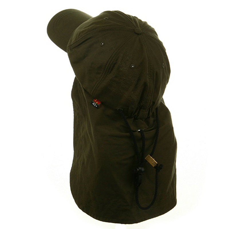 UV 45+ Zipper Flap Hats
