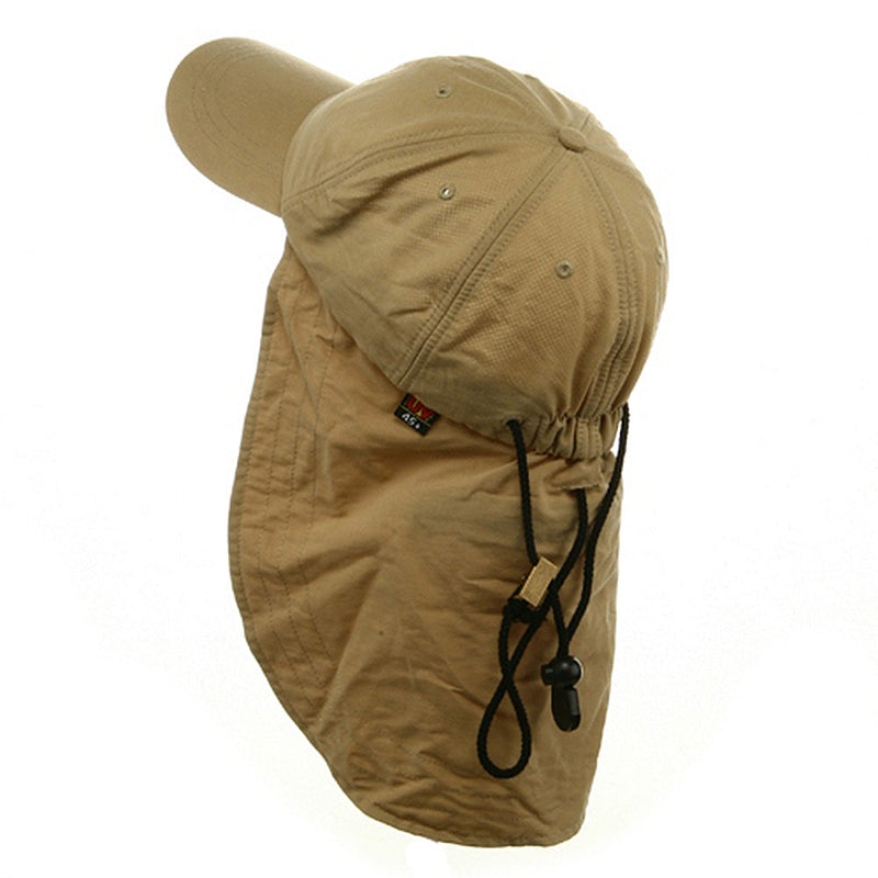 UV 45+ Zipper Flap Hats