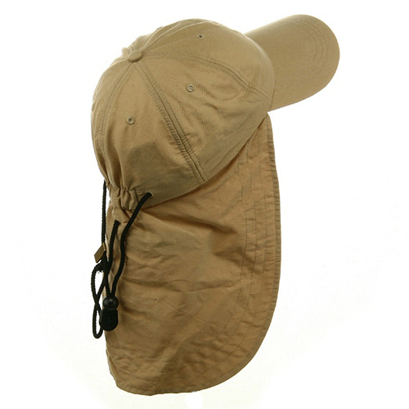 UV 45+ Zipper Flap Hats