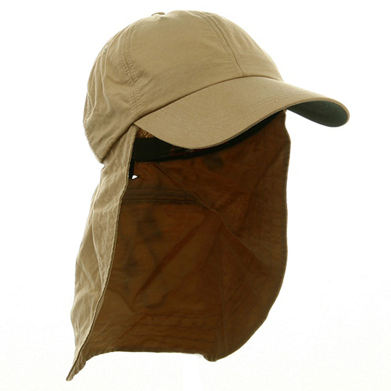 UV 45+ Zipper Flap Hats