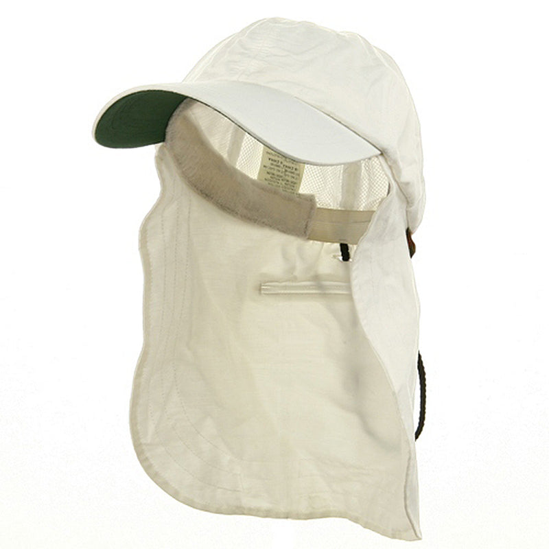 UV 45+ Zipper Flap Hats