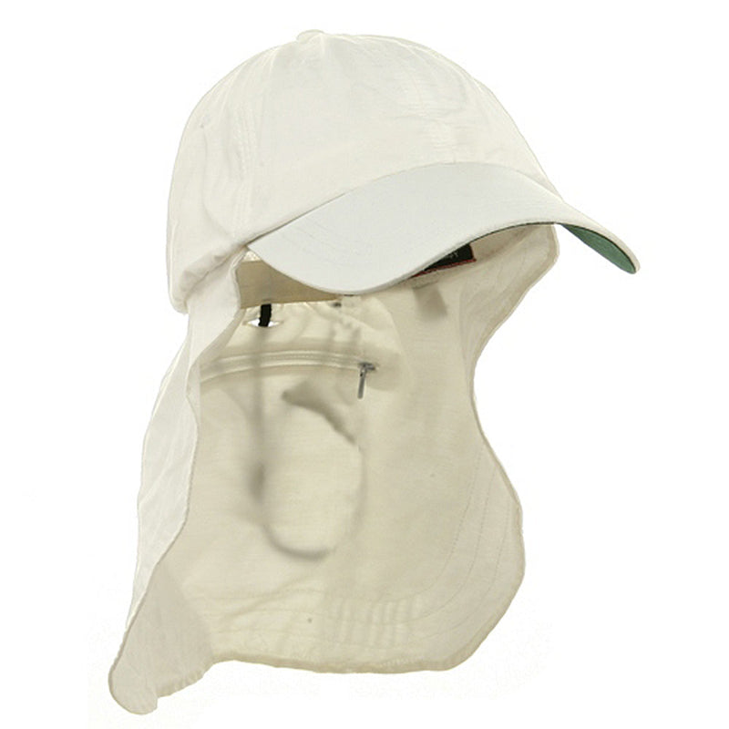 UV 45+ Zipper Flap Hats