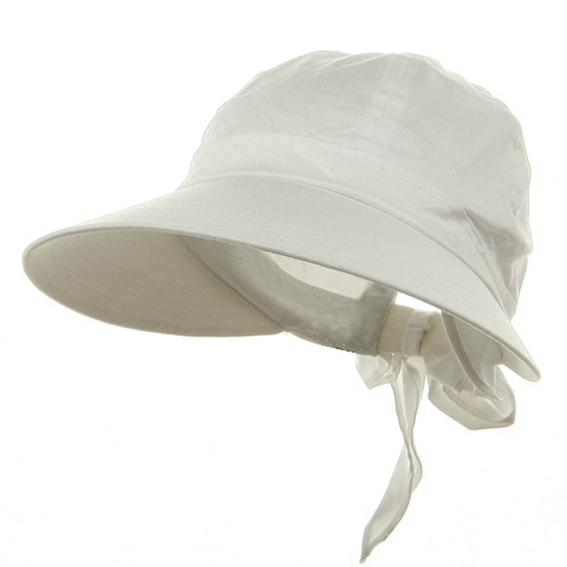 Solid Large Peak Hats