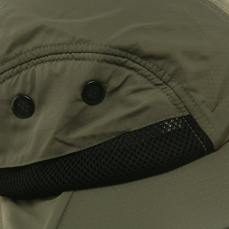 UV 4 Panel Large Bill Flap Hat