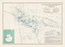 Vintage Queen Maud Mountains Map 1931