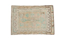 2.5x3.5 Vintage Distressed Oushak Rug