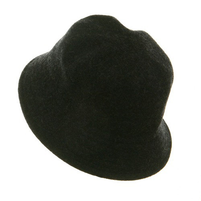 Wool Bucket Hat with Stitches