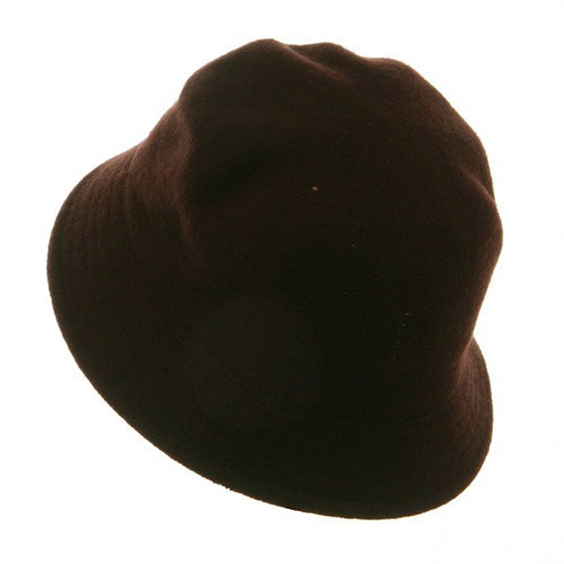Wool Bucket Hat with Stitches