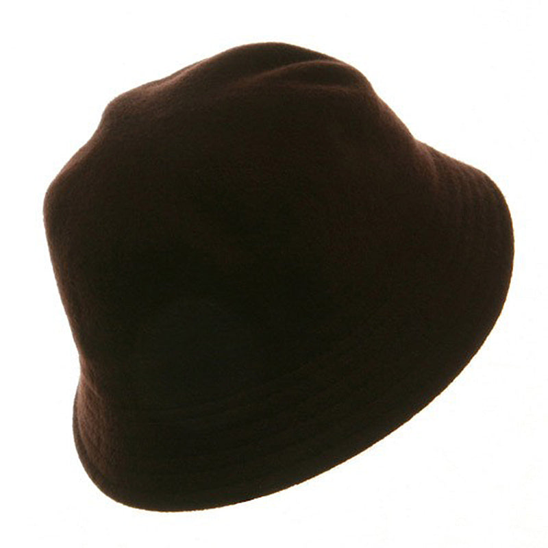 Wool Bucket Hat with Stitches