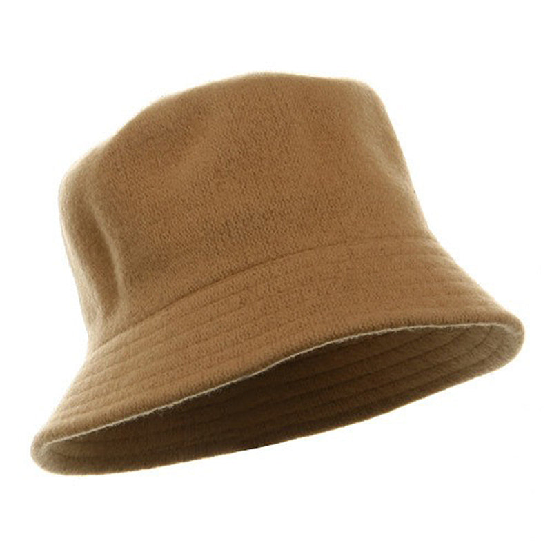 Wool Bucket Hat with Stitches